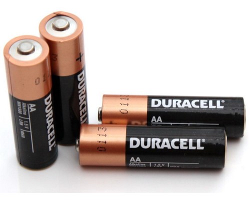 4 x AA alkaline batterijen |